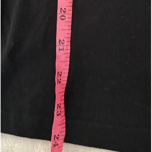 L'AGENCE Cory Cotton Scoopneck Tee Women's XS Black NEW - Picture 9 of 9